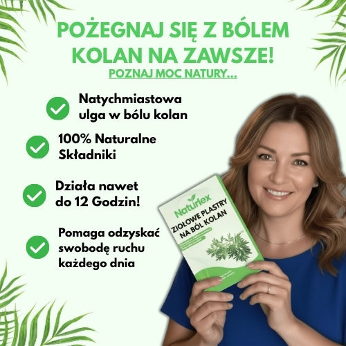 Naturlex - Ziołowe Plastry na Ból Kolan