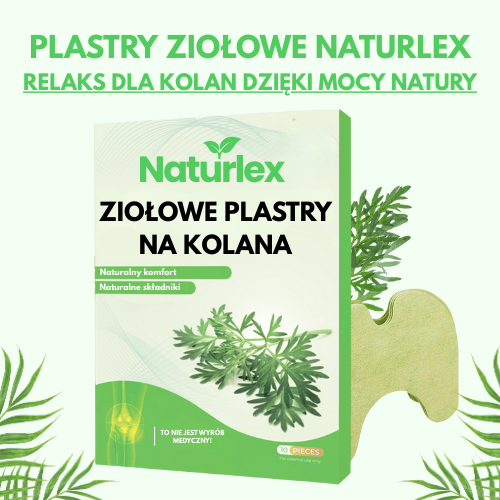 Naturlex - Ziołowe Plastry na Kolana