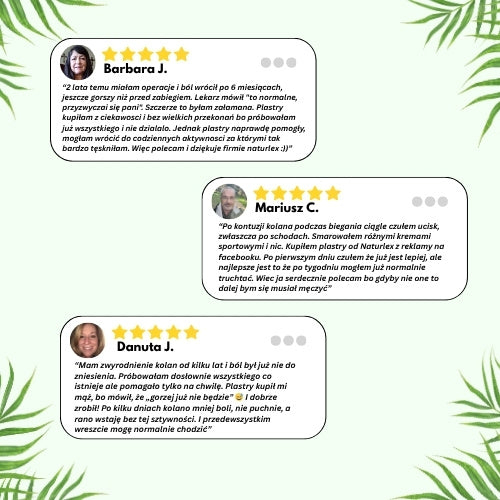 Naturlex - Ziołowe Plastry na Ból Kolan