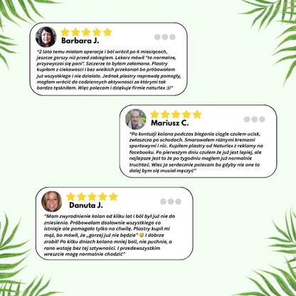 Naturlex - Ziołowe Plastry na Ból Kolan